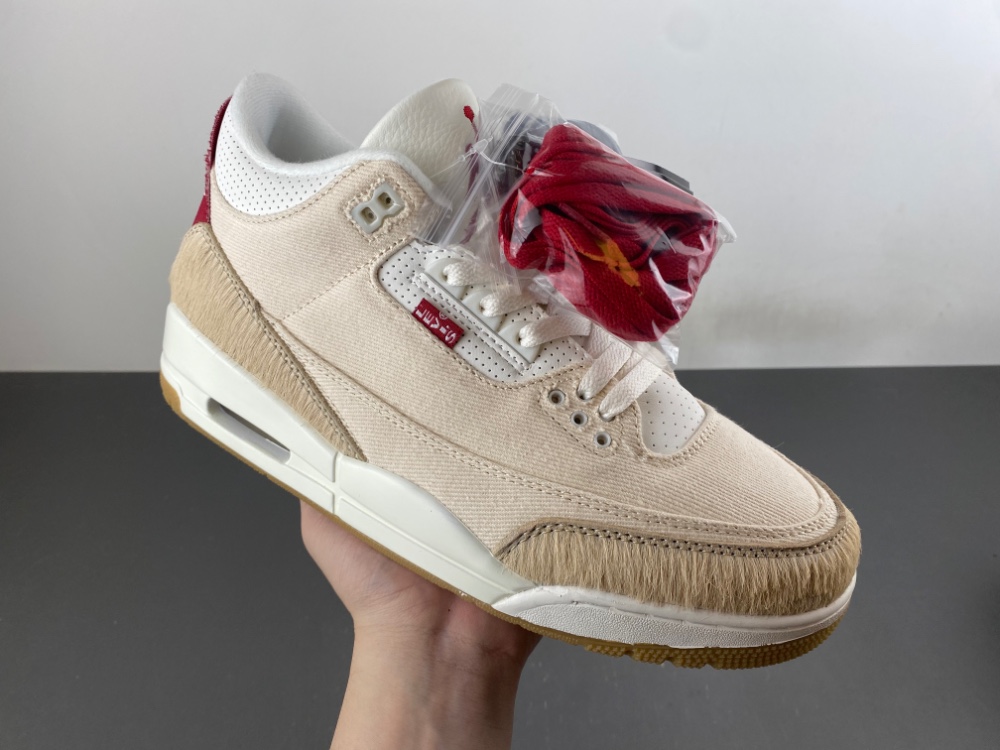 Air Jordan 3 Retro x Levi's Ecru Denim (image for) Air Jordan 3 Retro x Levi's Ecru Denim